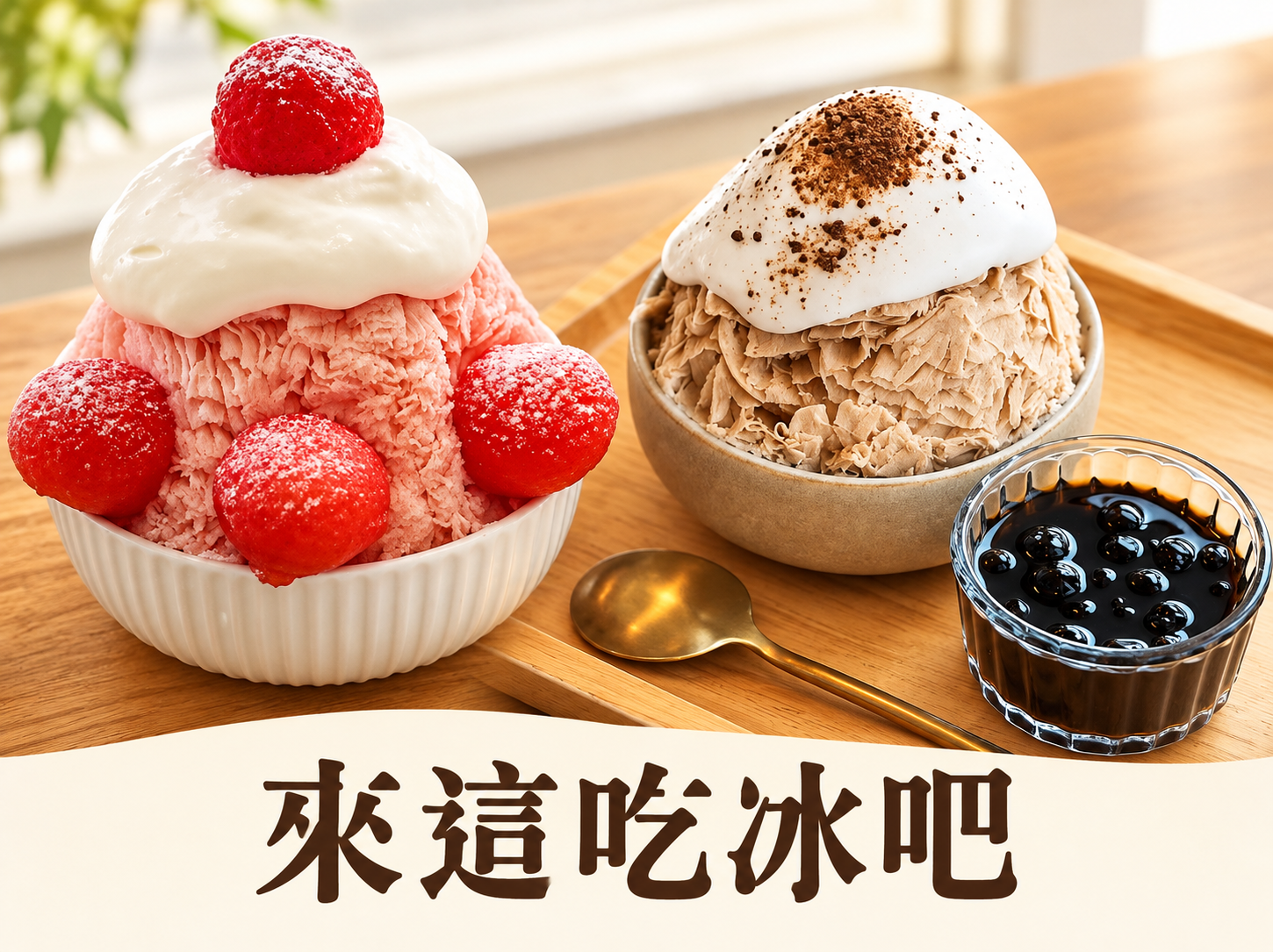 來這吃冰吧