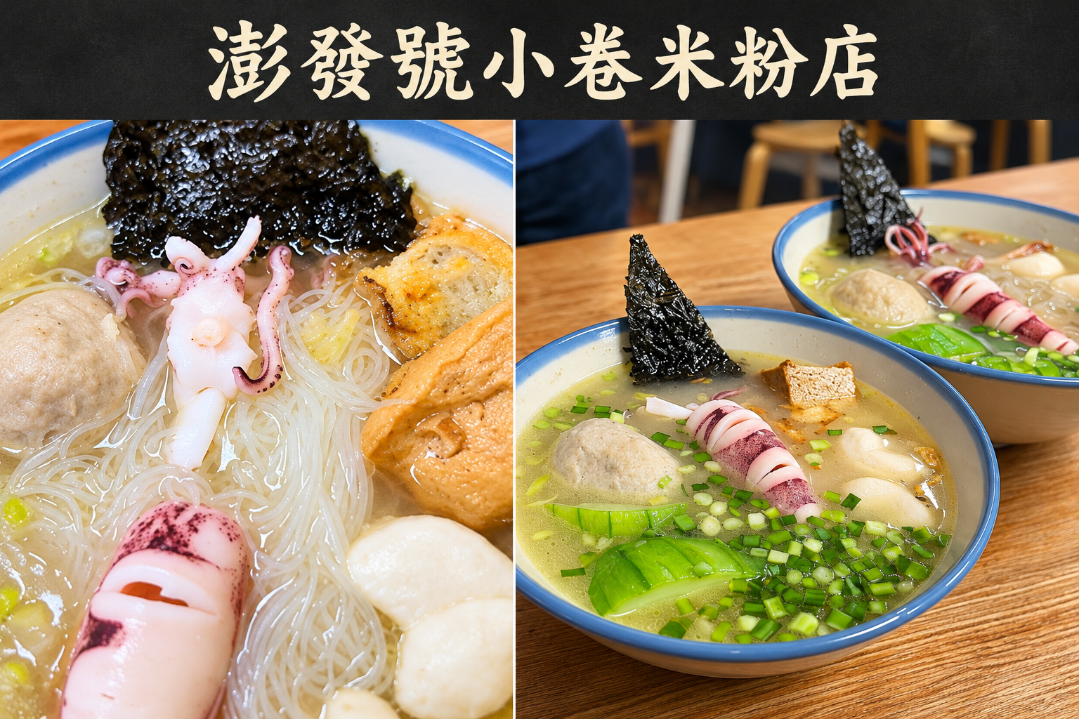 澎發號：雞湯小卷米粉（屏東小琉球店)